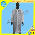 Waterproof PP+PE Lab Coat, Disposable PP+PE Lab-Gown